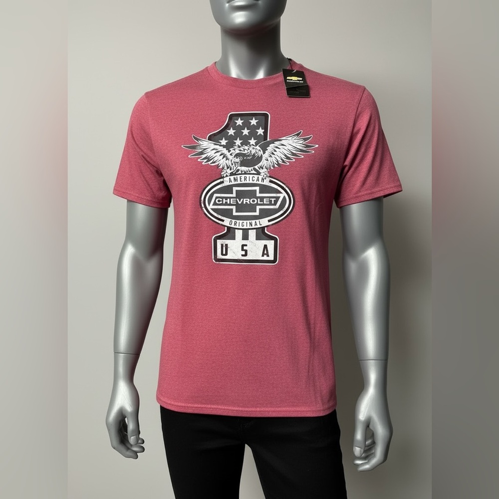 Men's Maroon Graphic Tee